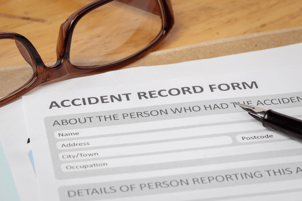 Accident Record Form