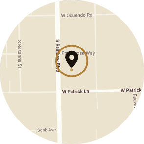 Map Showing the Location of our Las Vegas Injury Law Firm