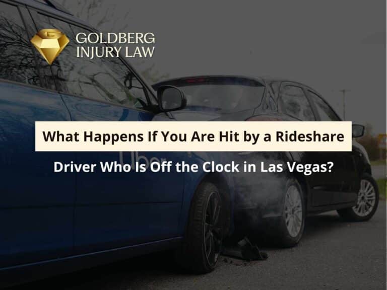 What Happens If You Are Hit by a Rideshare Driver Who Is Off the Clock in Las Vegas?